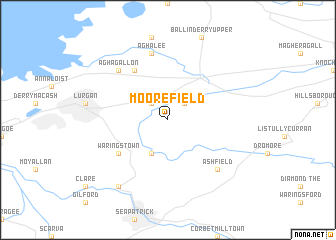 map of Moorefield