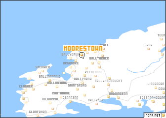 map of Moorestown