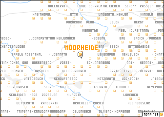 map of Moorheide