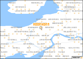 map of Moorhörn