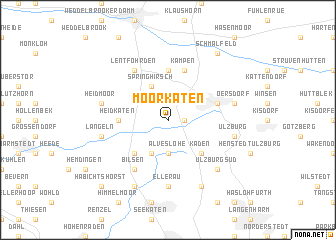 map of Moorkaten