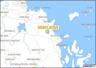 map of Moorlands