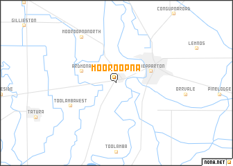 map of Mooroopna