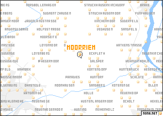 map of Moorriem