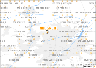 map of Moosach