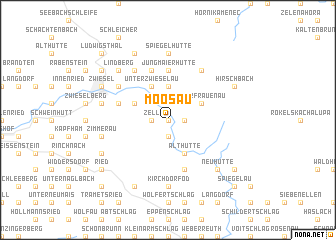 map of Moosau