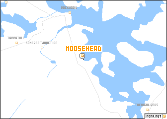 map of Moosehead