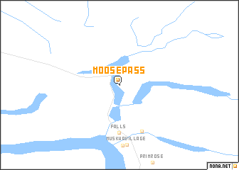 map of Moose Pass