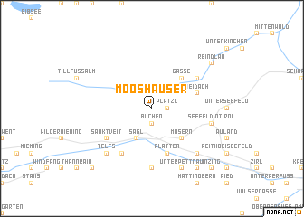 map of Mooshäuser