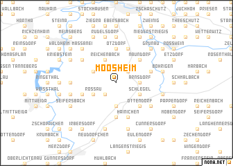 map of Moosheim