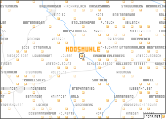 map of Moosmühle