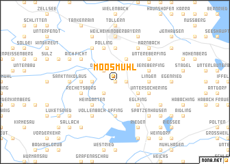 map of Moosmühl