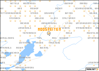 map of Moosreiten