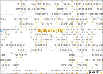 map of Moosstetten