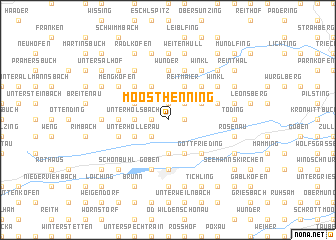 map of Moosthenning