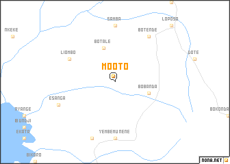 map of Mooto