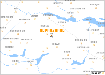 map of Mopanzhang