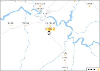 map of Mopa