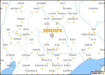 map of Mopenifa