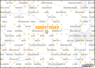 map of Mopertingen