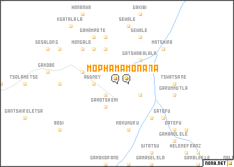 map of Mophamamona