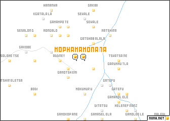 map of Mophamamona