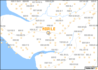 map of Mopile