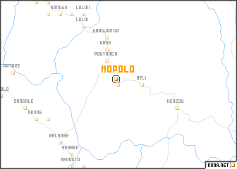 map of Mopolo