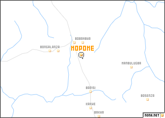 map of Mopome