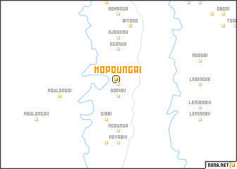 map of Mopounga I