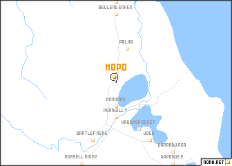 map of Mopo