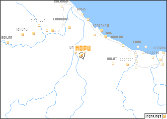 map of Mopu