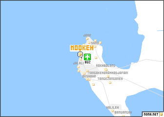 map of Moqkeh