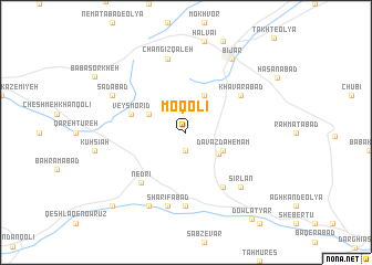 map of Moqolī