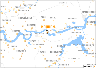 map of Moquém