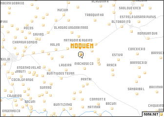 map of Moquém