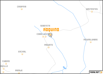 map of Moquino