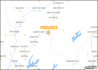 map of Moquique