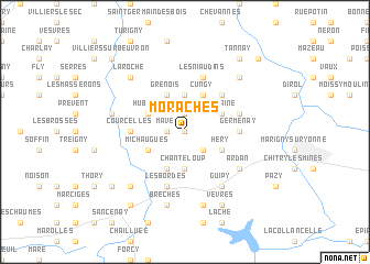 map of Moraches