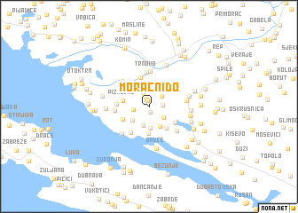 map of Moračni Do