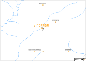 map of Morada