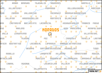 map of Morados