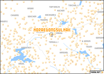 map of Moraedongsulmak