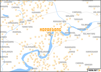 map of Morae-dong