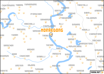 map of Morae-dong