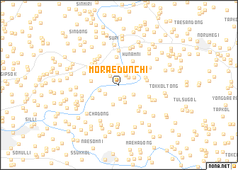 map of Moraedunch\