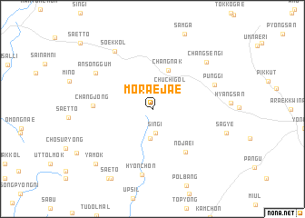 map of Moraejae