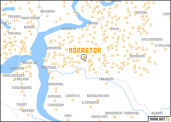 map of Moraet\