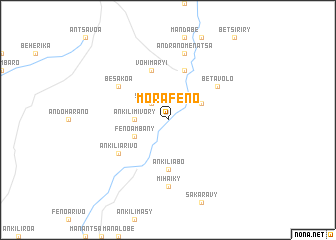 map of Morafeno