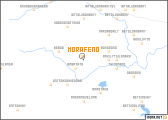 map of Morafeno